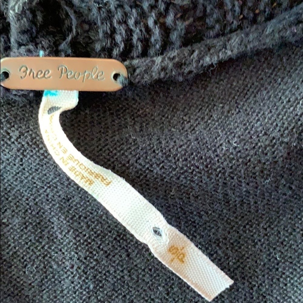 Free People peplum crop cardigan. Small - Picture 3 of 4